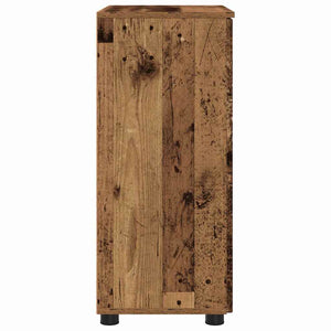 Badezimmerschrank Altholz 60x35x80 cm