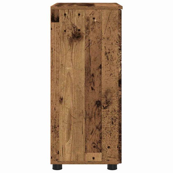 Badezimmerschrank Altholz 60x35x80 cm