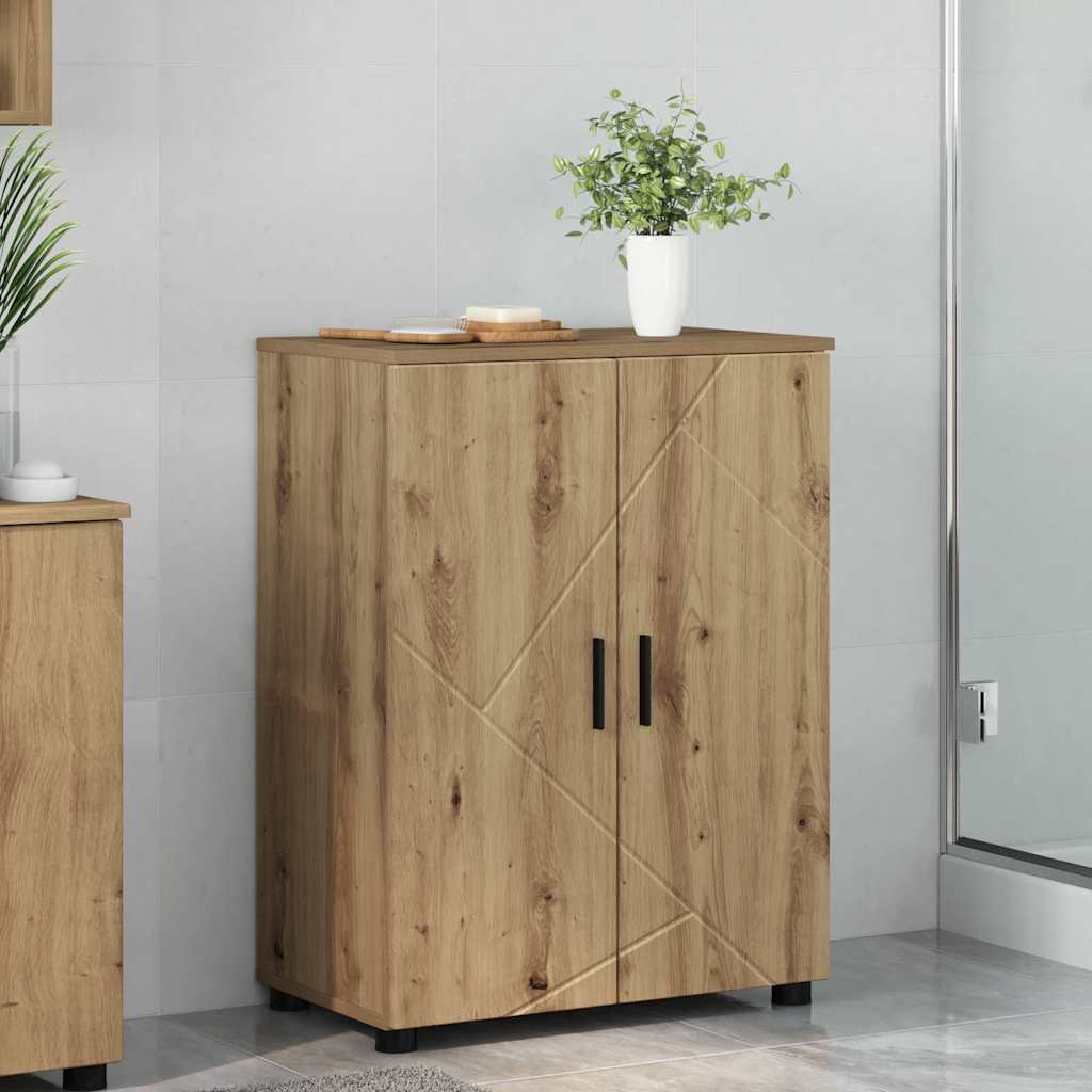 Badezimmerschrank Artisan-Eiche 60x80 cm