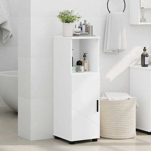 Weißer Badezimmerschrank 30x35x95cm