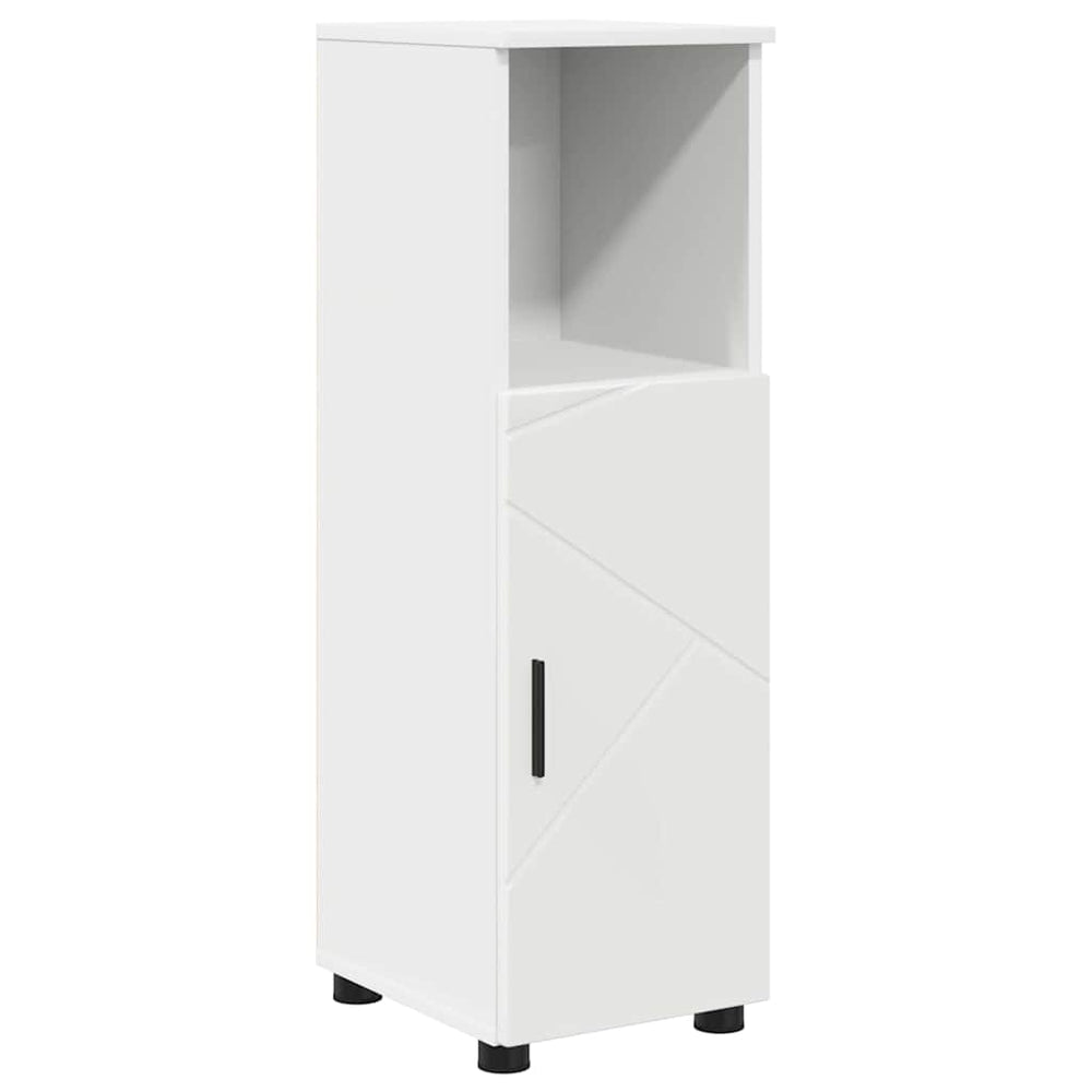 Weißer Badezimmerschrank 30x35x95cm