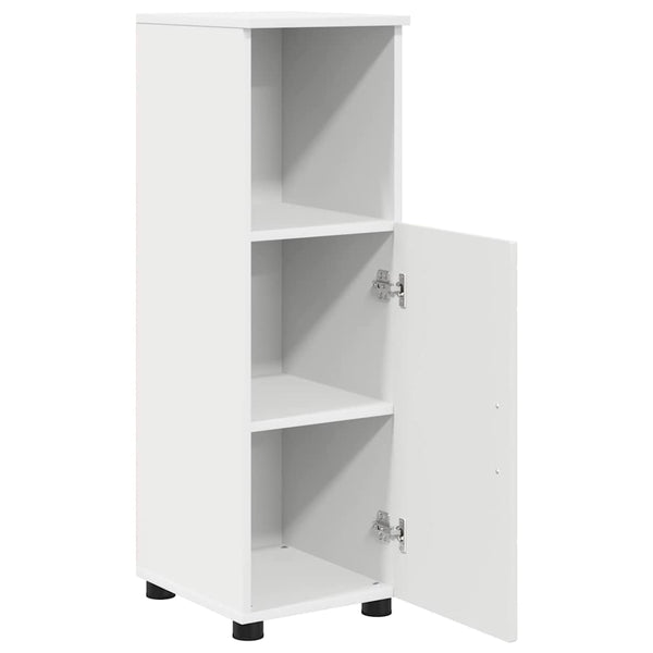 Weißer Badezimmerschrank 30x35x95cm