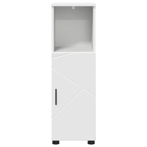 Weißer Badezimmerschrank 30x35x95cm