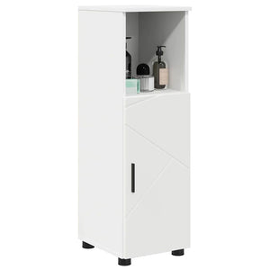 Weißer Badezimmerschrank 30x35x95cm
