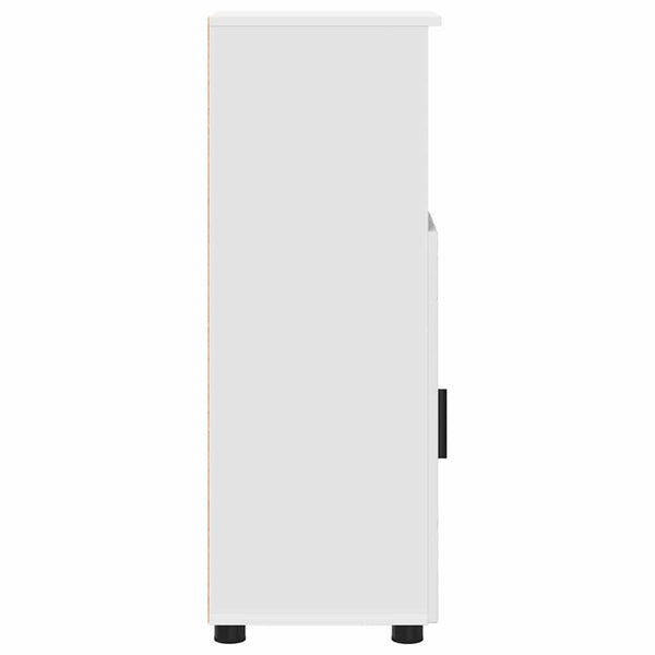 Weißer Badezimmerschrank 30x35x95cm