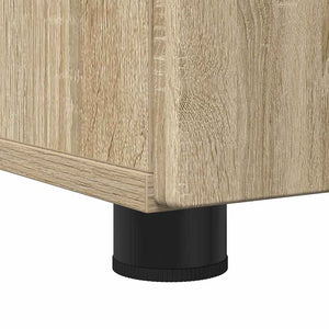 Badezimmerschrank Sonoma-Eiche 30x35x95 cm