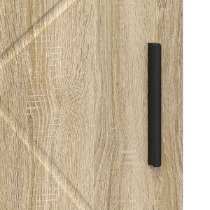 Badezimmerschrank Sonoma-Eiche 30x35x95 cm