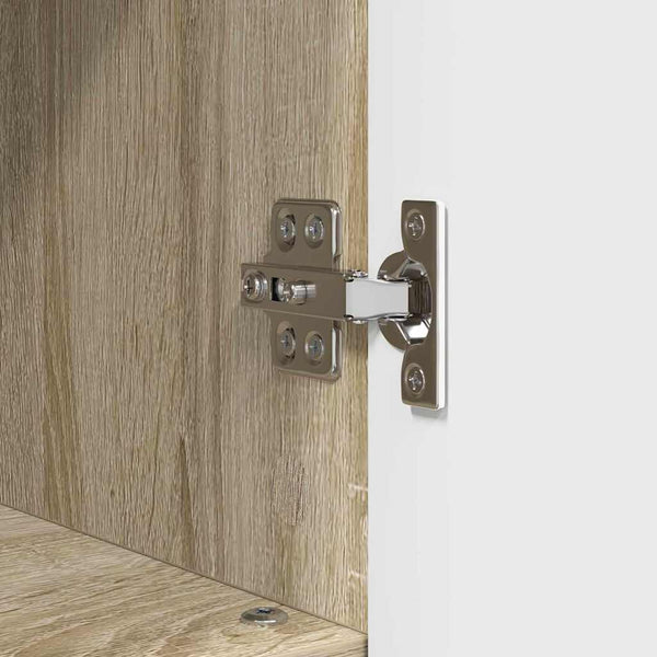 Badezimmerschrank Sonoma-Eiche 30x35x95 cm