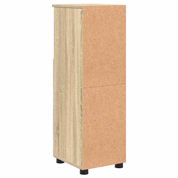 Badezimmerschrank Sonoma-Eiche 30x35x95 cm
