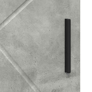 Badezimmerschrank Beton Grau 30x35x95 cm