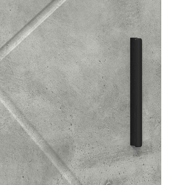Badezimmerschrank Beton Grau 30x35x95 cm