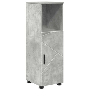 Badezimmerschrank Beton Grau 30x35x95 cm