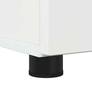 Badezimmerschrank Weiß Hochglanz 30x35x95cm