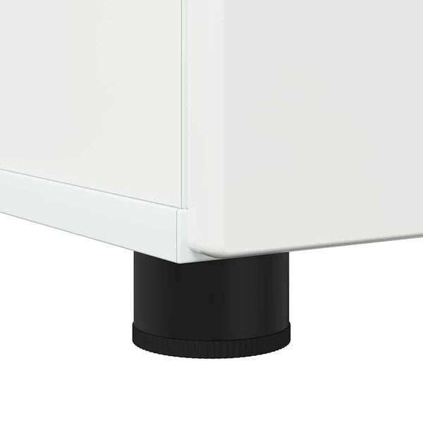 Badezimmerschrank Weiß Hochglanz 30x35x95cm
