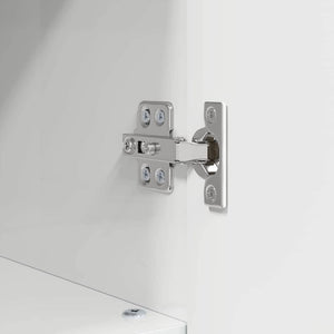 Badezimmerschrank Weiß Hochglanz 30x35x95cm