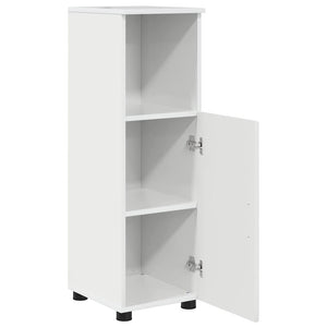 Badezimmerschrank Weiß Hochglanz 30x35x95cm