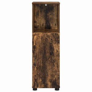 Badezimmerschrank Geräucherte Eiche 30x35x95 cm
