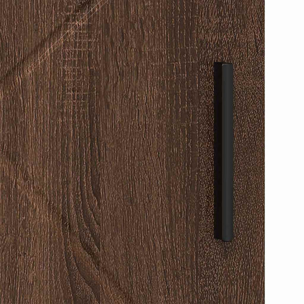 Badezimmerschrank Braun Eiche 30x35x95 cm