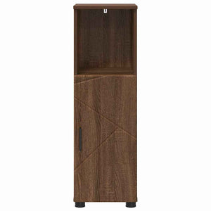 Badezimmerschrank Braun Eiche 30x35x95 cm