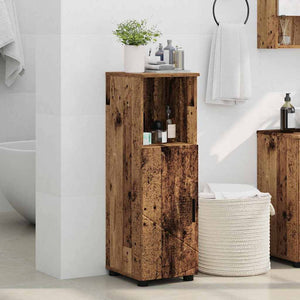 Badezimmerschrank Altholz 30x35x95cm