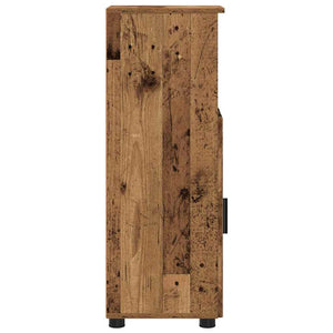 Badezimmerschrank Altholz 30x35x95cm