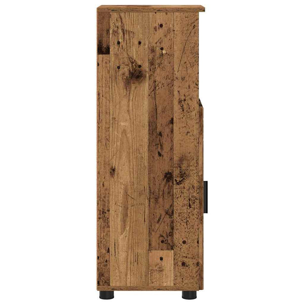 Badezimmerschrank Altholz 30x35x95cm