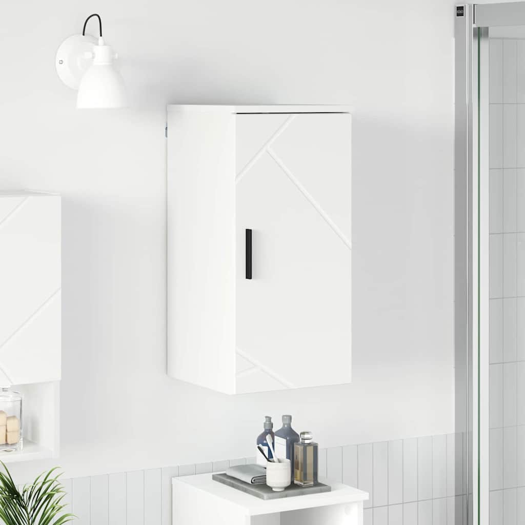 Weißer Badezimmerschrank 30x31,5x61 cm