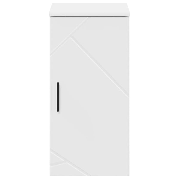 Weißer Badezimmerschrank 30x31,5x61 cm