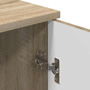 Wandmontierter Badezimmerschrank Sonoma-Eiche