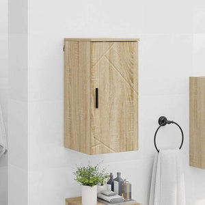Wandmontierter Badezimmerschrank Sonoma-Eiche