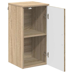 Wandmontierter Badezimmerschrank Sonoma-Eiche