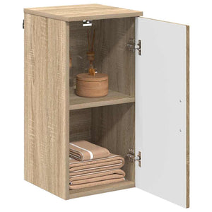 Wandmontierter Badezimmerschrank Sonoma-Eiche