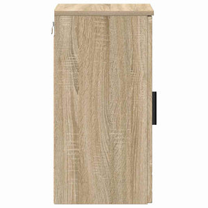Wandmontierter Badezimmerschrank Sonoma-Eiche