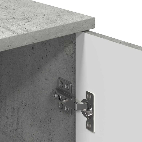 Beton Grau Wand Badezimmerschrank 30x61 cm