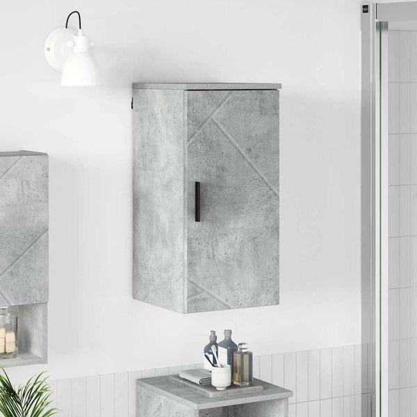 Beton Grau Wand Badezimmerschrank 30x61 cm