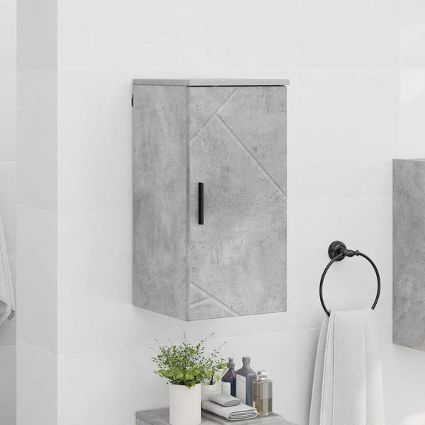 Beton Grau Wand Badezimmerschrank 30x61 cm