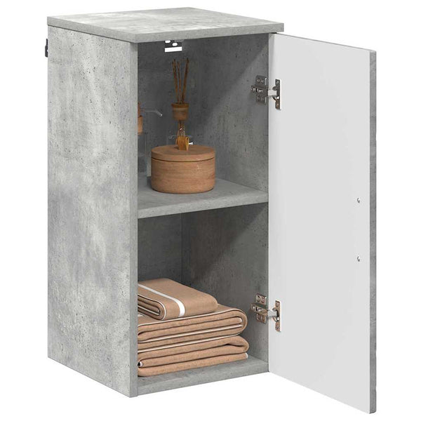 Beton Grau Wand Badezimmerschrank 30x61 cm