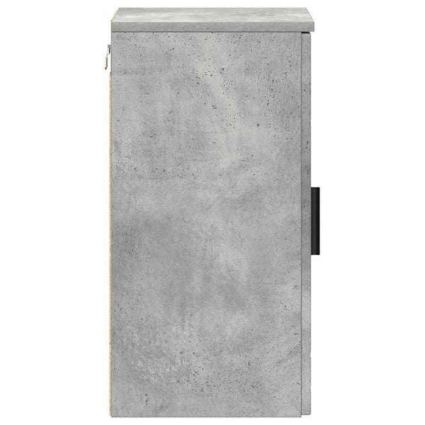Beton Grau Wand Badezimmerschrank 30x61 cm