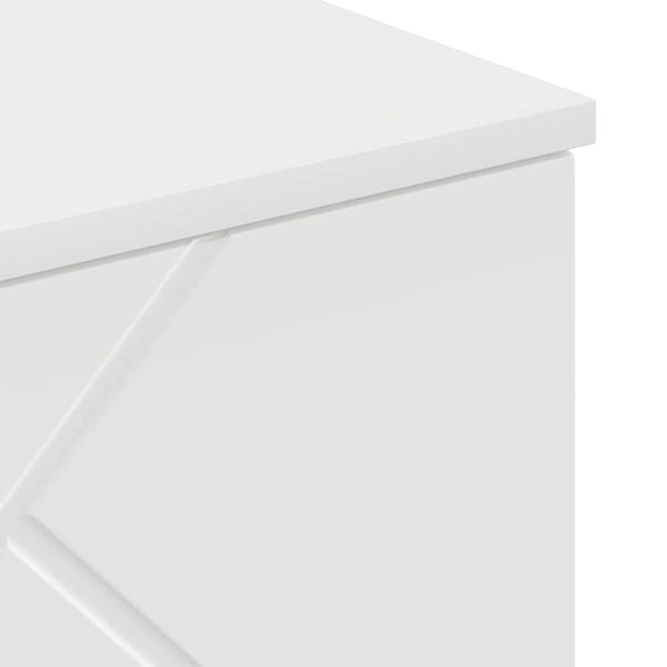 Hochglanz Weißer Badezimmerschrank Wandmontage