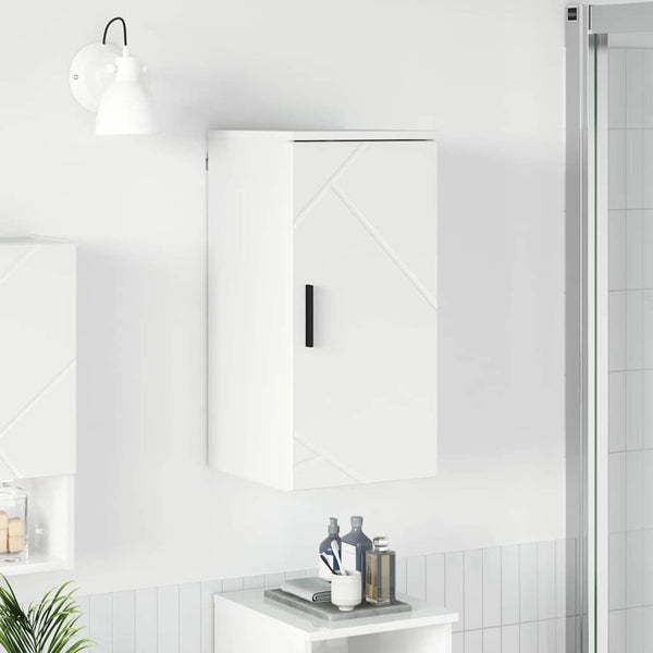 Hochglanz Weißer Badezimmerschrank Wandmontage