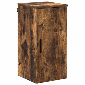 Badezimmerschrank mit Tür, Geräucherte Eiche