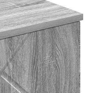 Grauer Bad-Hängeschrank Sonoma 30x61 cm
