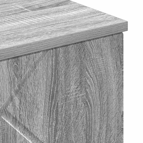 Grauer Bad-Hängeschrank Sonoma 30x61 cm