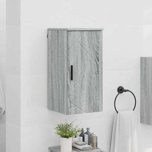Grauer Bad-Hängeschrank Sonoma 30x61 cm