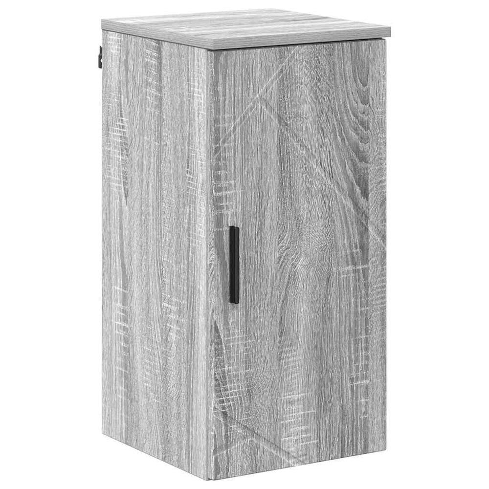 Grauer Bad-Hängeschrank Sonoma 30x61 cm