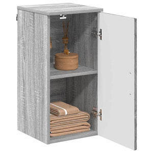 Grauer Bad-Hängeschrank Sonoma 30x61 cm