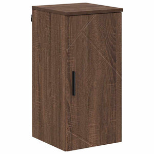 Badezimmerschrank Braun Eichenoptik 30x61 cm