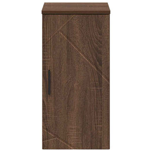 Badezimmerschrank Braun Eichenoptik 30x61 cm
