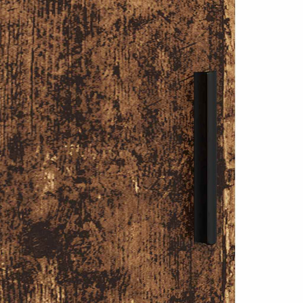 Wandmontierter Badezimmerschrank Altholz