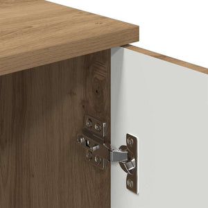 Wandmontierter Badezimmerschrank Artisan Eiche